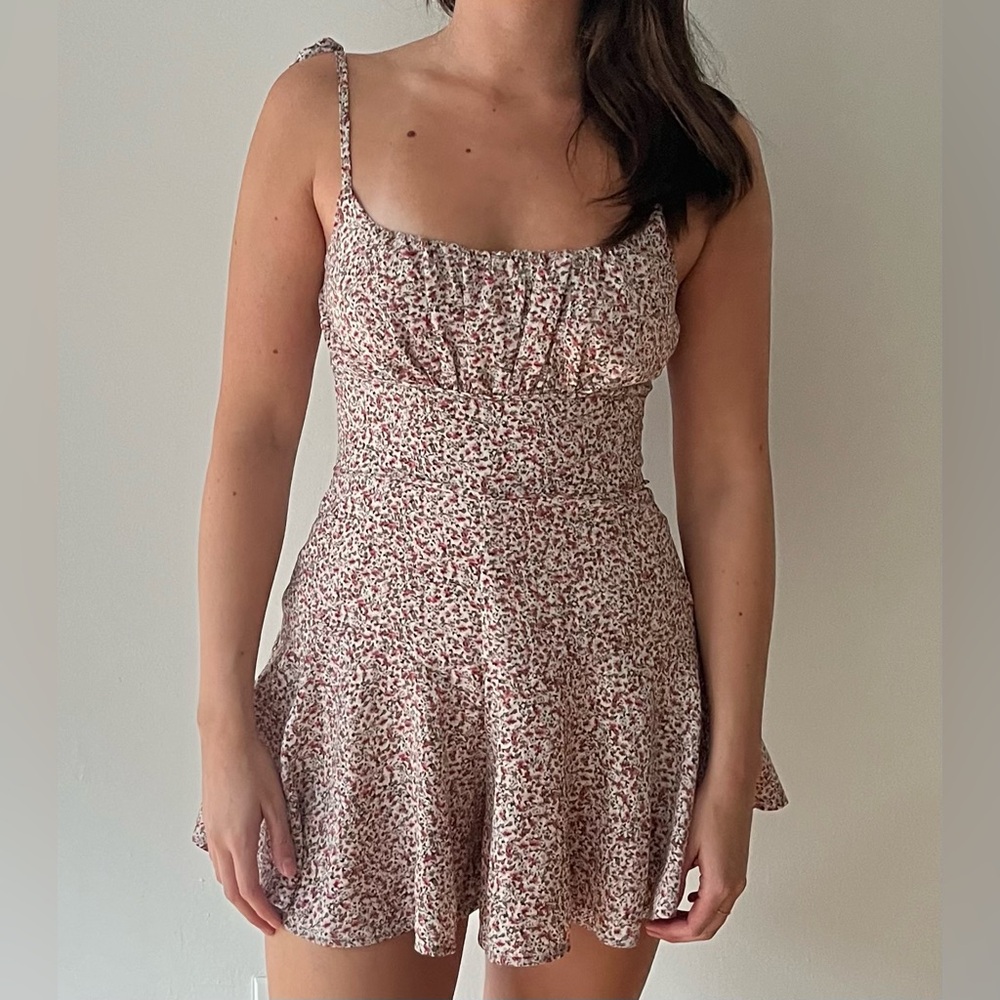 Princess Polly Floral Tie Romper